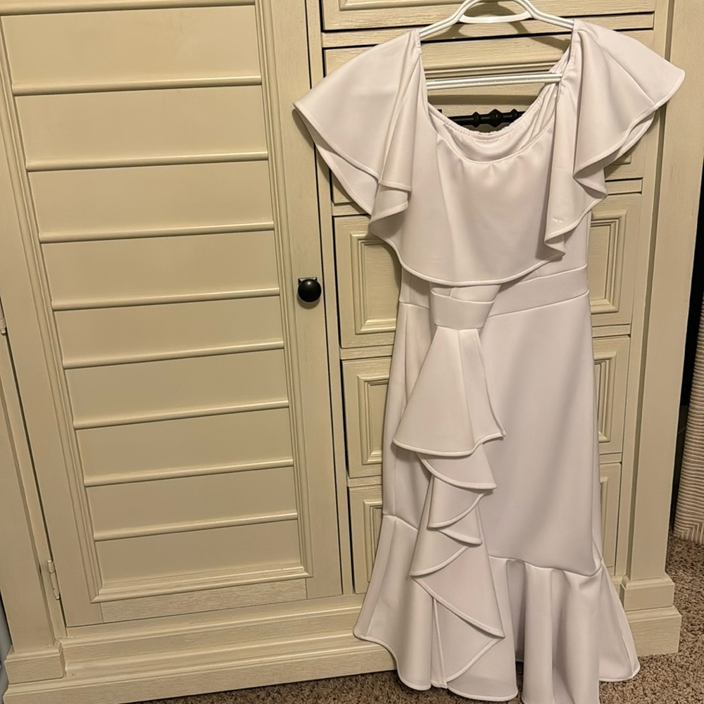 White dress